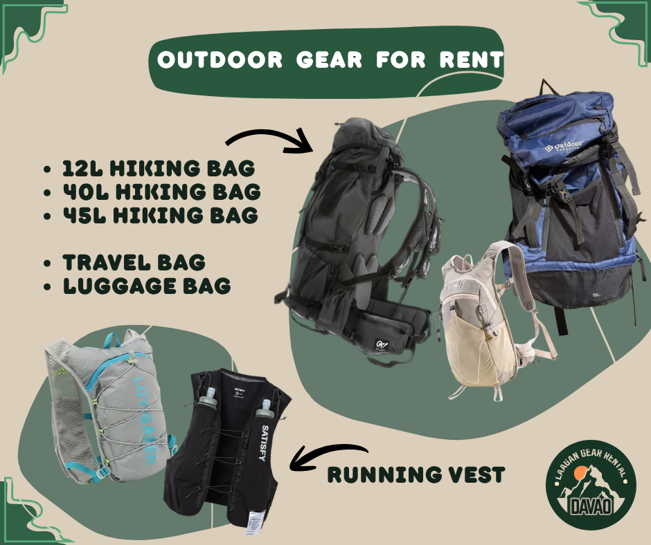 Outdoor gear for rent